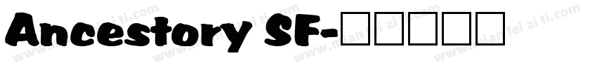 Ancestory SF字体转换